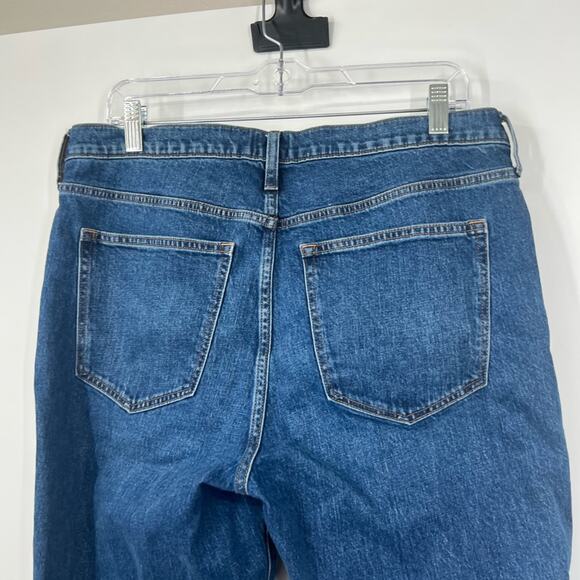 J. Crew Factory Mid-Rise Flare Cropped Jeans TALL - Picture 6 of 8
